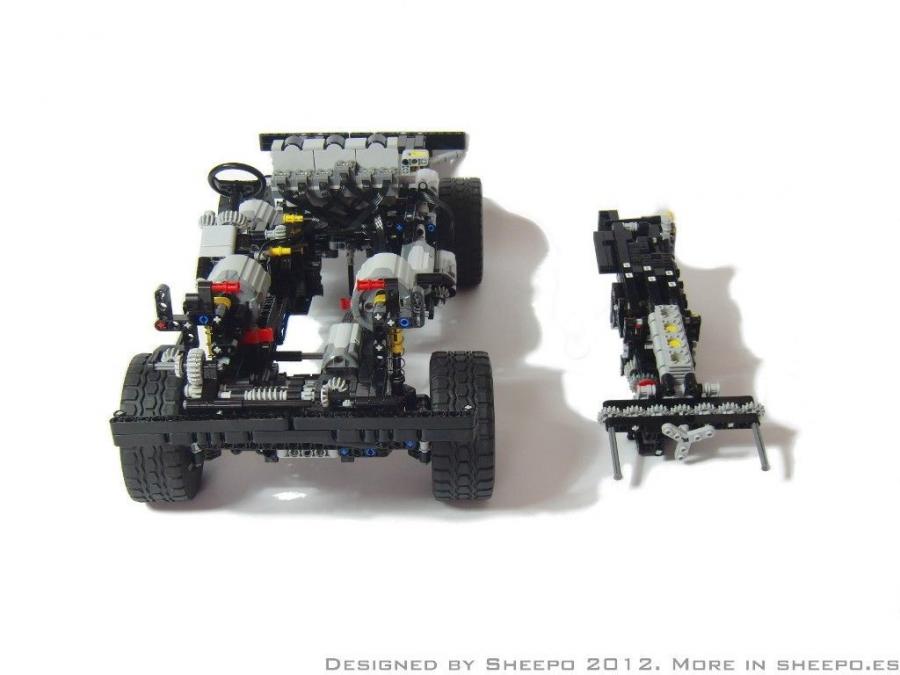  Land Rover Defender 110 by Lego 2012 года  (фото 10 из 12)